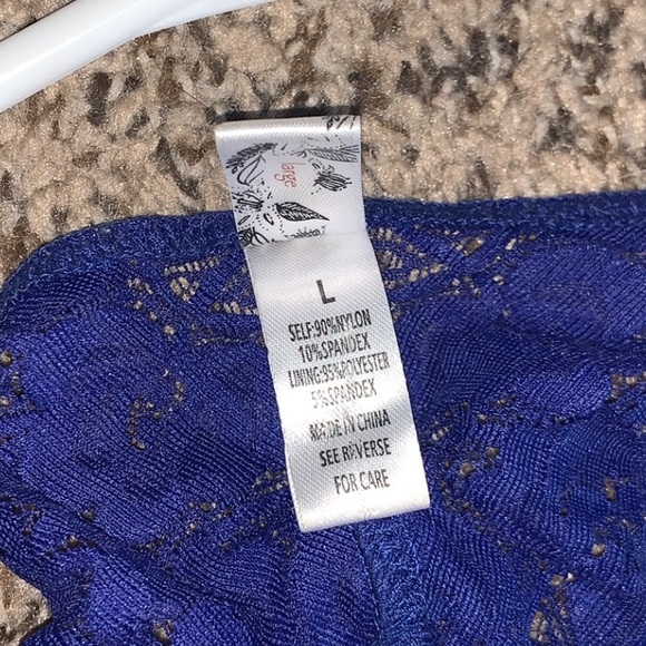 Blue bralette - Picture 3 of 3